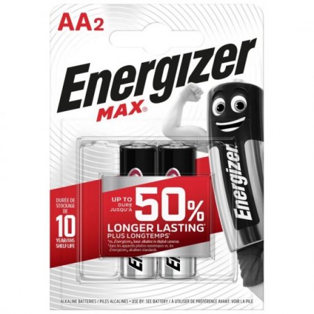 ΜΠΑΤΑΡΙΕΣ ΑΛΚΑΛΙΚΕΣ ENERGIZER AA (2TΜΧ)