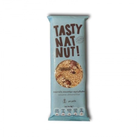 TASTY NATURAL ΠΑΣΤΕΛΙ ΣΟΥΣΑΜΙ-ΑΜΥΓΔΑΛΟ 71GR