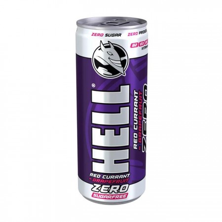 HELL ZERO RED CURRANT-PINK GRAPEFRUIT 250ml