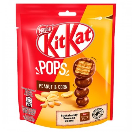 KIT KAT POPS PEANUT & CORN 110gr