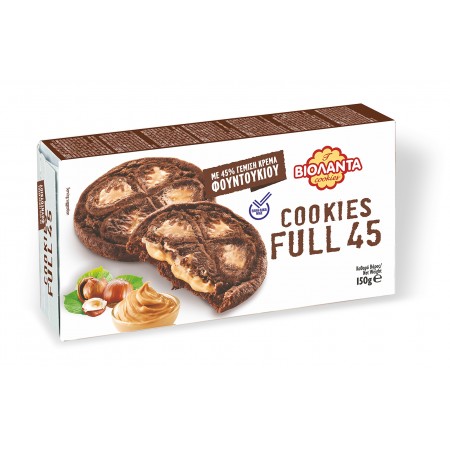 ΒΙΟΛΑΝΤΑ COOKIES FULL 45 ΦΟΥΝΤΟΥΚΙ 150gr