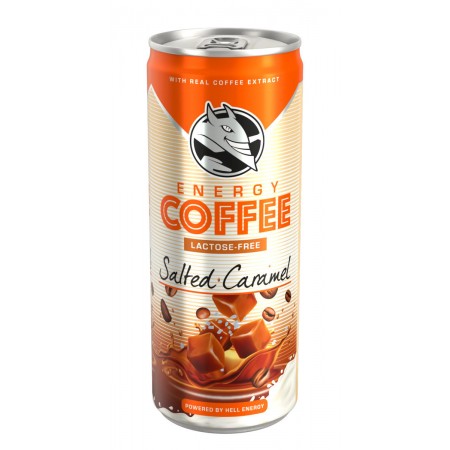 ENERGY DRINK HELL COFFEE SALTED CARAMEL 250ml