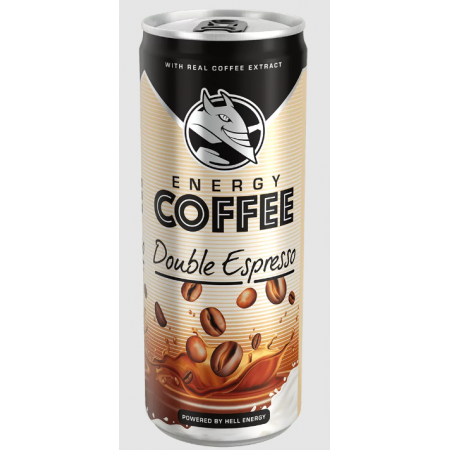 ENERGY DRINK HELL COFFEE DOUBLE ESPRESSO 250ml