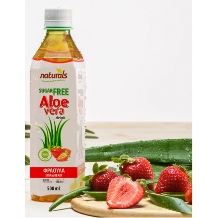 NATURALS ALOE VERA ΧΥΜΟΣ ΦΡΑΟΥΛΑ 500ML