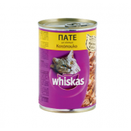 WHISKAS ΚΟΝΣΕΡΒΑ ΚΟΤΟΠΟΥΛΟ ΠΑΤΕ 400gr