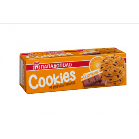 Παπαδοπούλου COOKIES ΠΟΡΤΟΚΑΛΙ 180gr