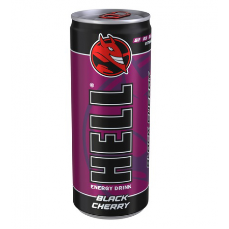 ENERGY DRINK HELL BLACK CHERRY 250ml