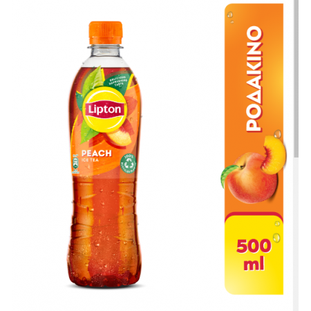 LIPTON ICE TEA ΡΟΔΑΚΙΝΟ 500ML