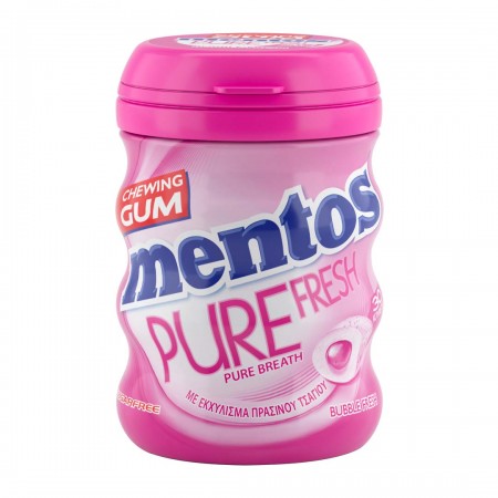 MENTOS PURE FRESH MEDIUM BTL BUBBLE FRESH 60GR