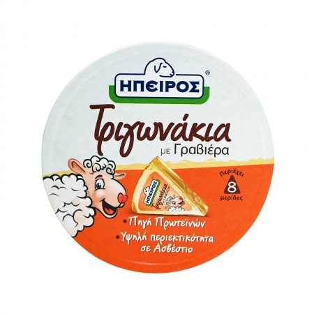 ΗΠΕΙΡΟΣ ΤΡΙΓΩΝΑΚΙΑ ΜΕ ΓΡΑΒΙΕΡΑ 140ΓΡ