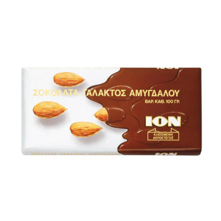 ΣΟΚ.ΙΟΝ ΓΑΛΑΚΤΟΣ ΟΛΟΚΛΗΡΑ ΑΜΥΓΔΑΛΑ 100gr