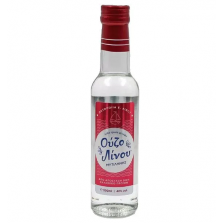 ΟΥΖΟ ΛΙΝΟΥ ΚΟΚΚΙΝΟ 42% 200ml