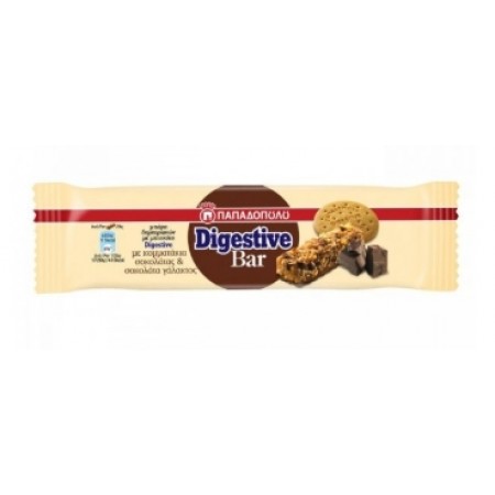  ΠΑΠ DIGESTIVE BAR ΜΕ ΣΟΚΟΛΑΤΑ ΓΑΛΑΚΤΟΣ ΚΑΙ ΠΡΑΛΙΝΑ ΦΟΥΝΤΟΥΚΙΟΥ 28gr
